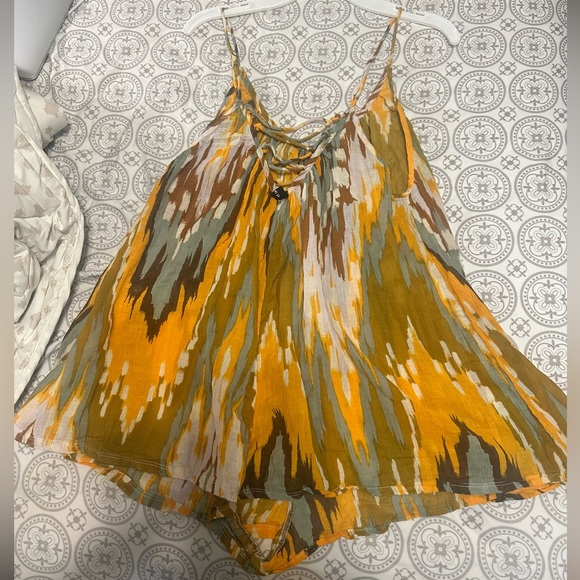 Urban Outfitters Printed Mini Romper. Worn once. - Picture 2 of 3